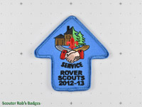 Click to enlarge 2012-13 Rover Scouts Service